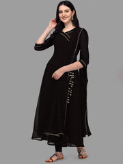 Solid Chiffon Maxi D051