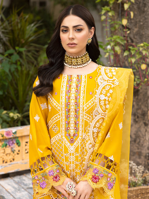 LLE - 07 - Eid Embroidered 3P Lawn