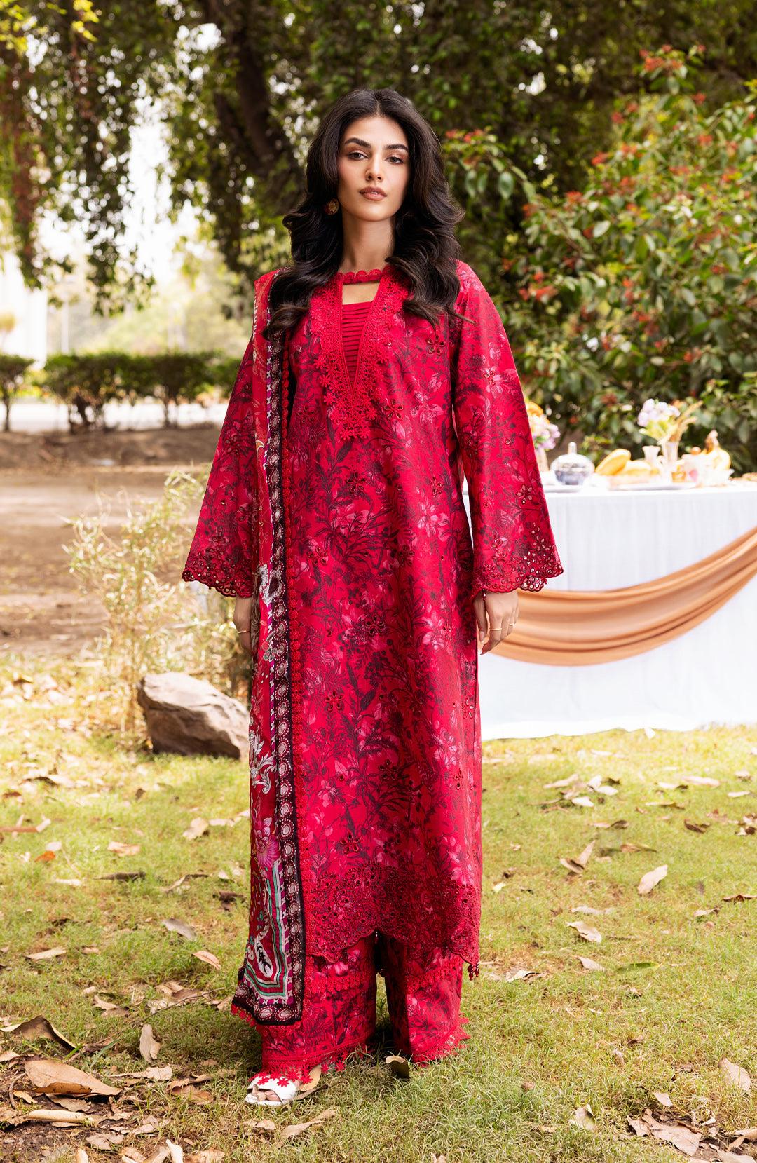 Rosa | 3Pc Lawn Chikankari Suit