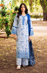 Margherita | 3Pc Lawn Chikankari Suit