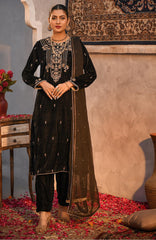 Glamoura | Hand-Embellished Velvet Stitched Suit