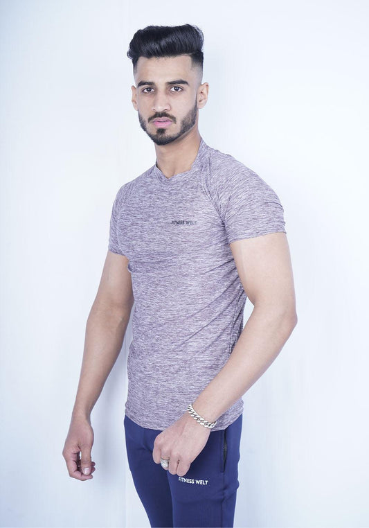 Texture Grey  Drifit Tee