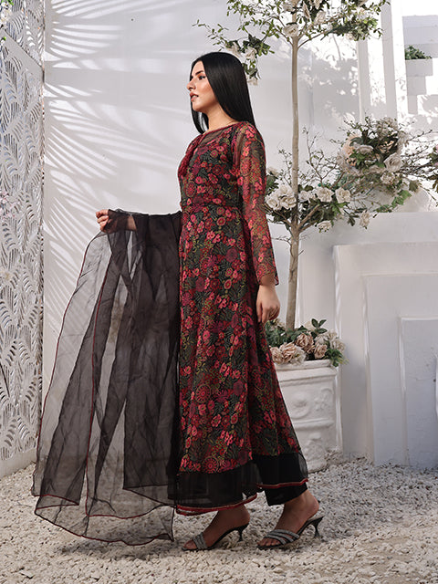 Dark Orchid Floral (FRT-71)