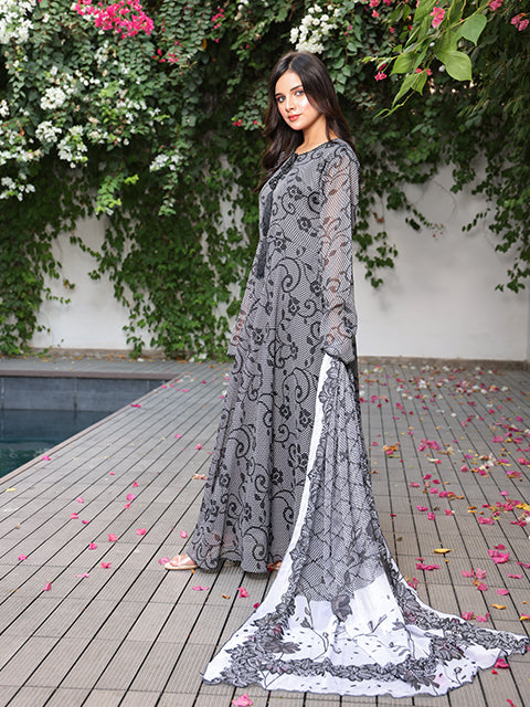 Romantic Maxi Dress (FRT-87)