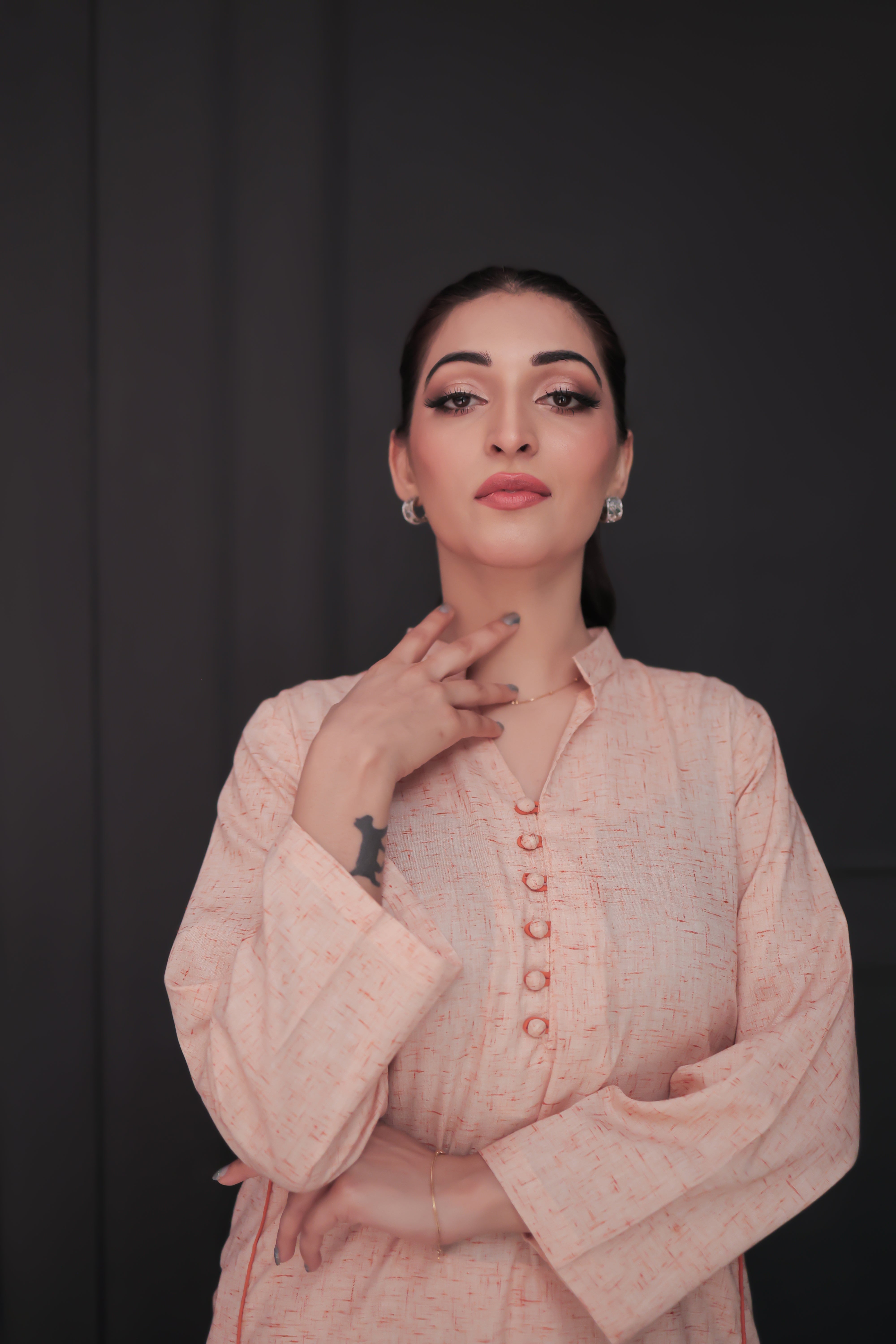 Kalidaar Co-Ord Set-Rustic Orange