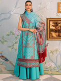 204 B - Embroidered Lawn 3P