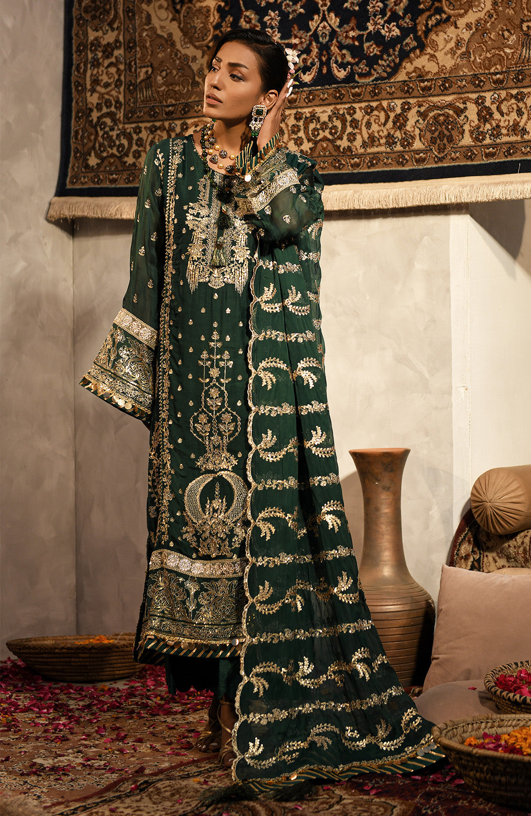 Empress | Chiffon Formal Suit