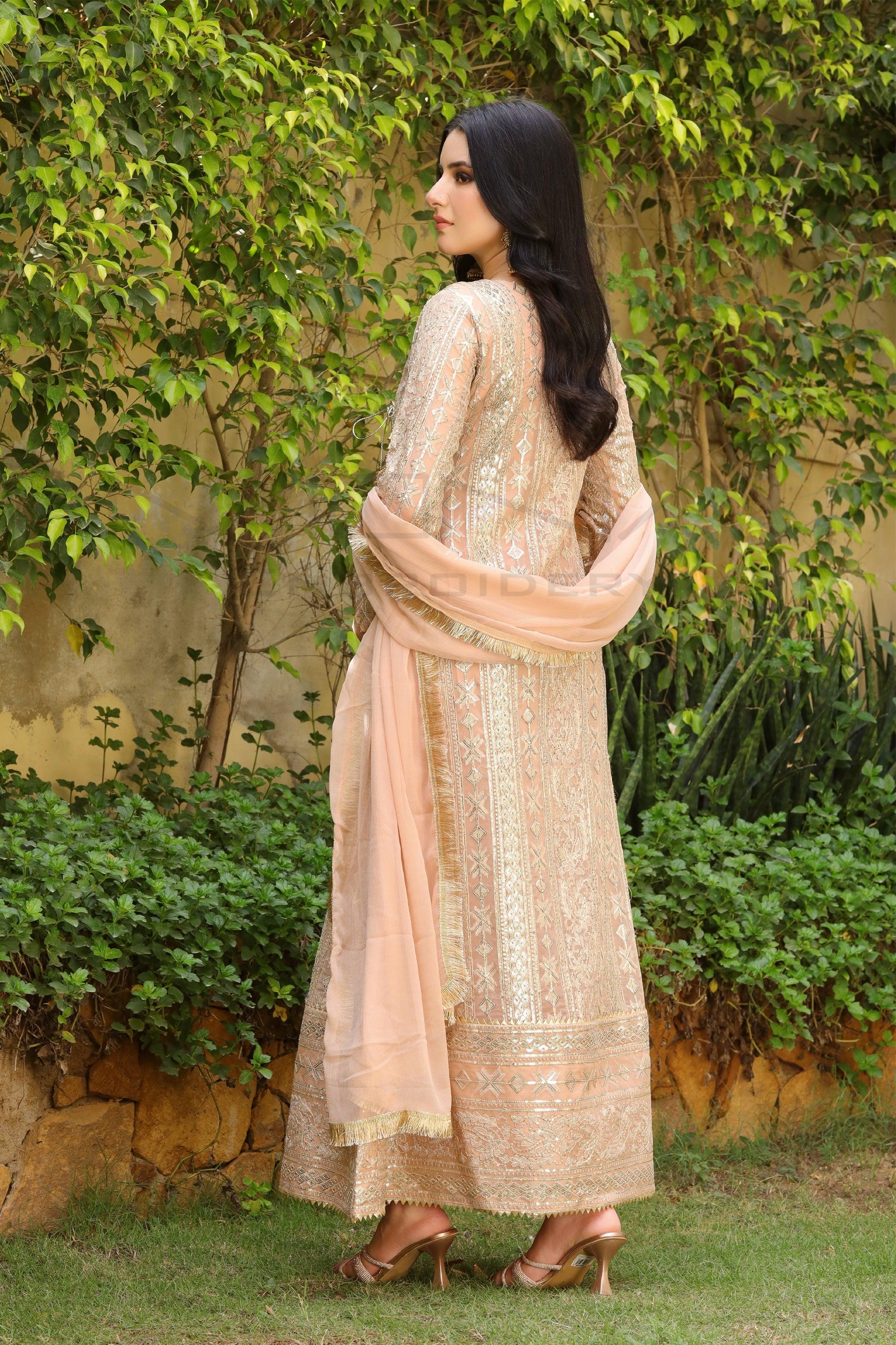 KURTI 122-DIVINE- PEACH