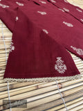 Maroon 2pc Lawn