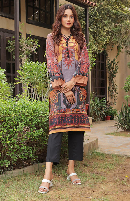 Forest |  Printed Lawn Kurta Stitched 1Pc