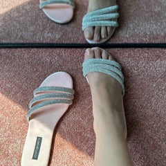 Baby Pink Lovestruck Slides - Jooti Shooti