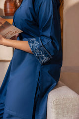 Zinc Embroidered Cotton 2PC Suit