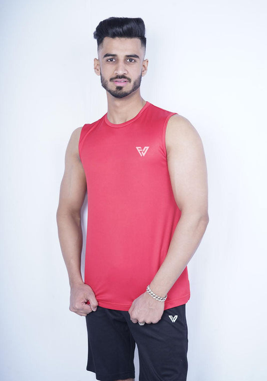 Muscle Tank Top Red