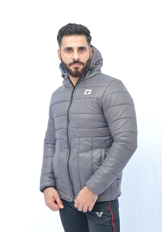 Fitness Welt- Grey Puffer Jacket