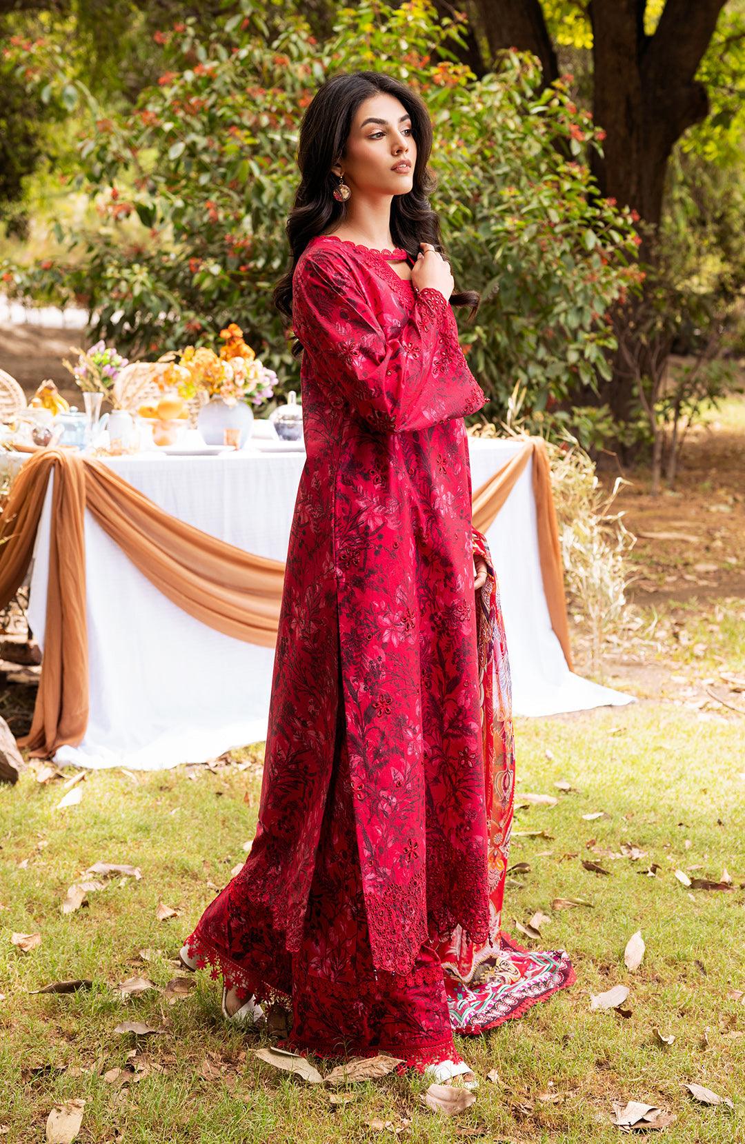 Rosa | 3Pc Lawn Chikankari Suit