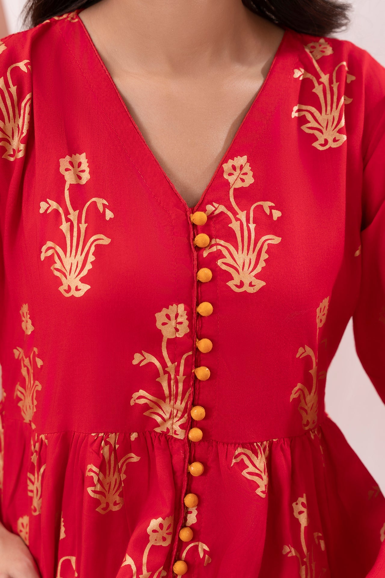 Women Red  Maxi