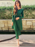 Green 2PC “SILK LUXE” Flat 40 % OFF