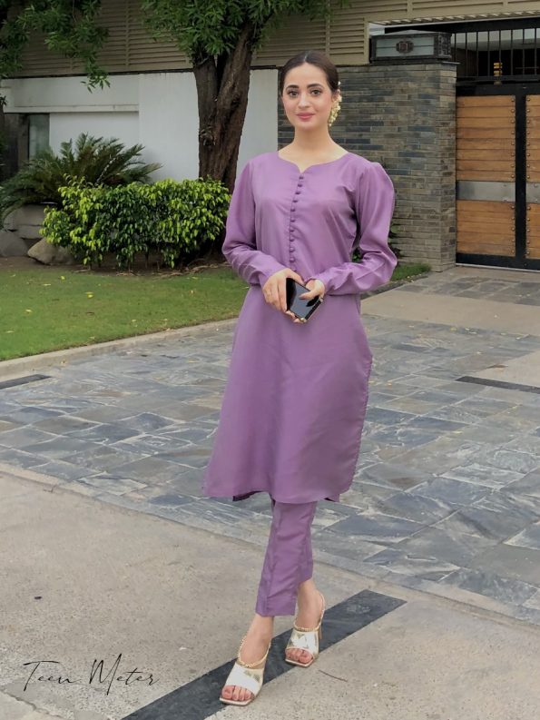Mauve 2pc “Silk Luxe” Flat 40 % OFF