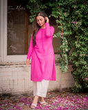 PINK 2PC “FESTIVE STITCHED”