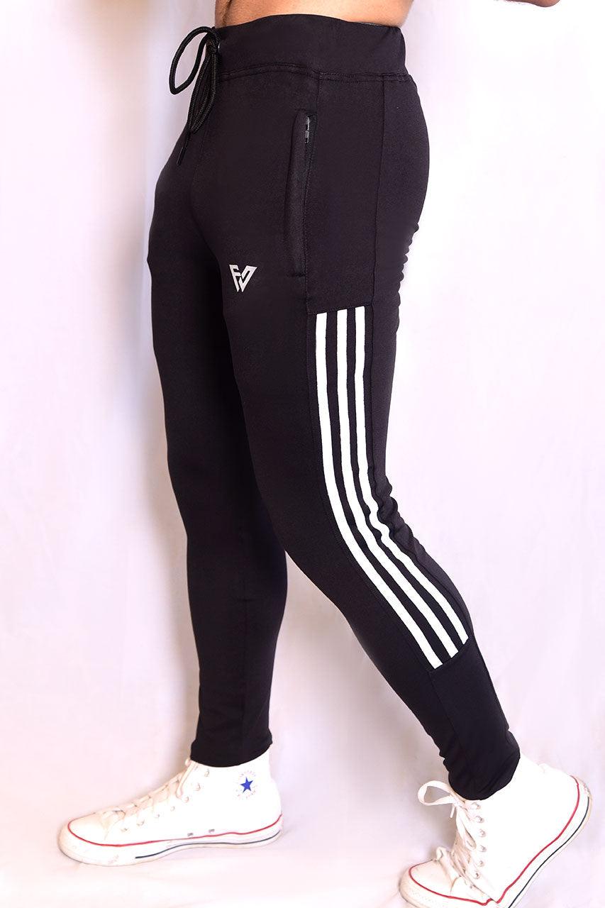 Fitness Welt - Black Stripe Bottoms