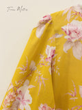 Yellow 2pc “Summer Lawn Prints”