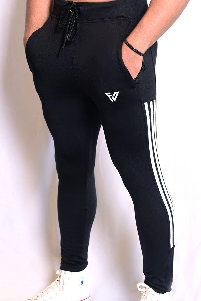 Fitness Welt - Black Stripe Bottoms