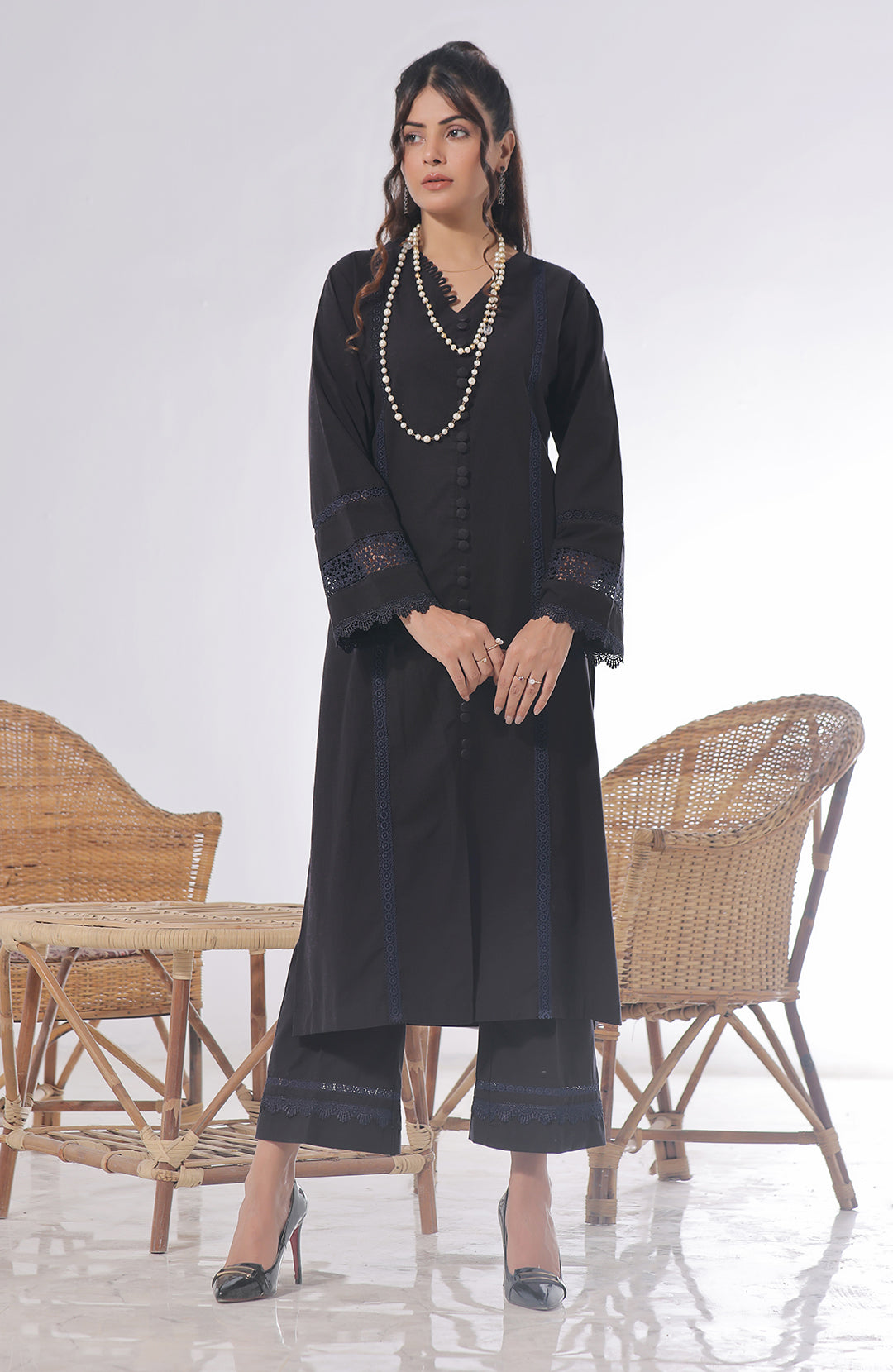 Ranunculus | Co-ords Stitched 2PC Khaddar Solid