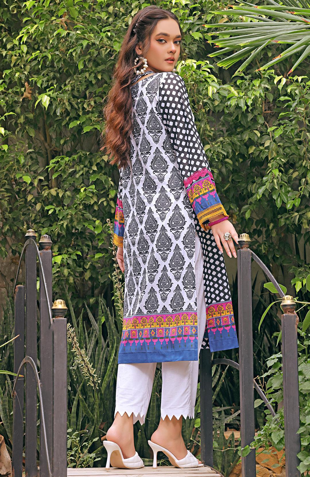 Gerby | Printed Lawn Kurta Stitched 1Pc