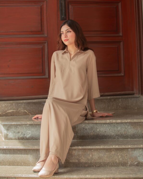 Fawn Two Piece Suit