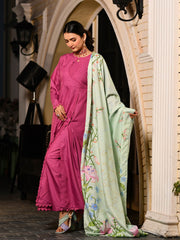 Aadat Stole (Crystal Green)