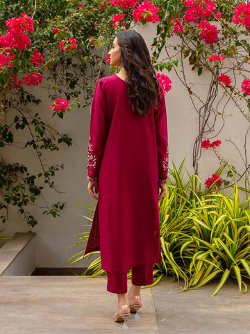 Crimson EMB (Reddish Maroon)