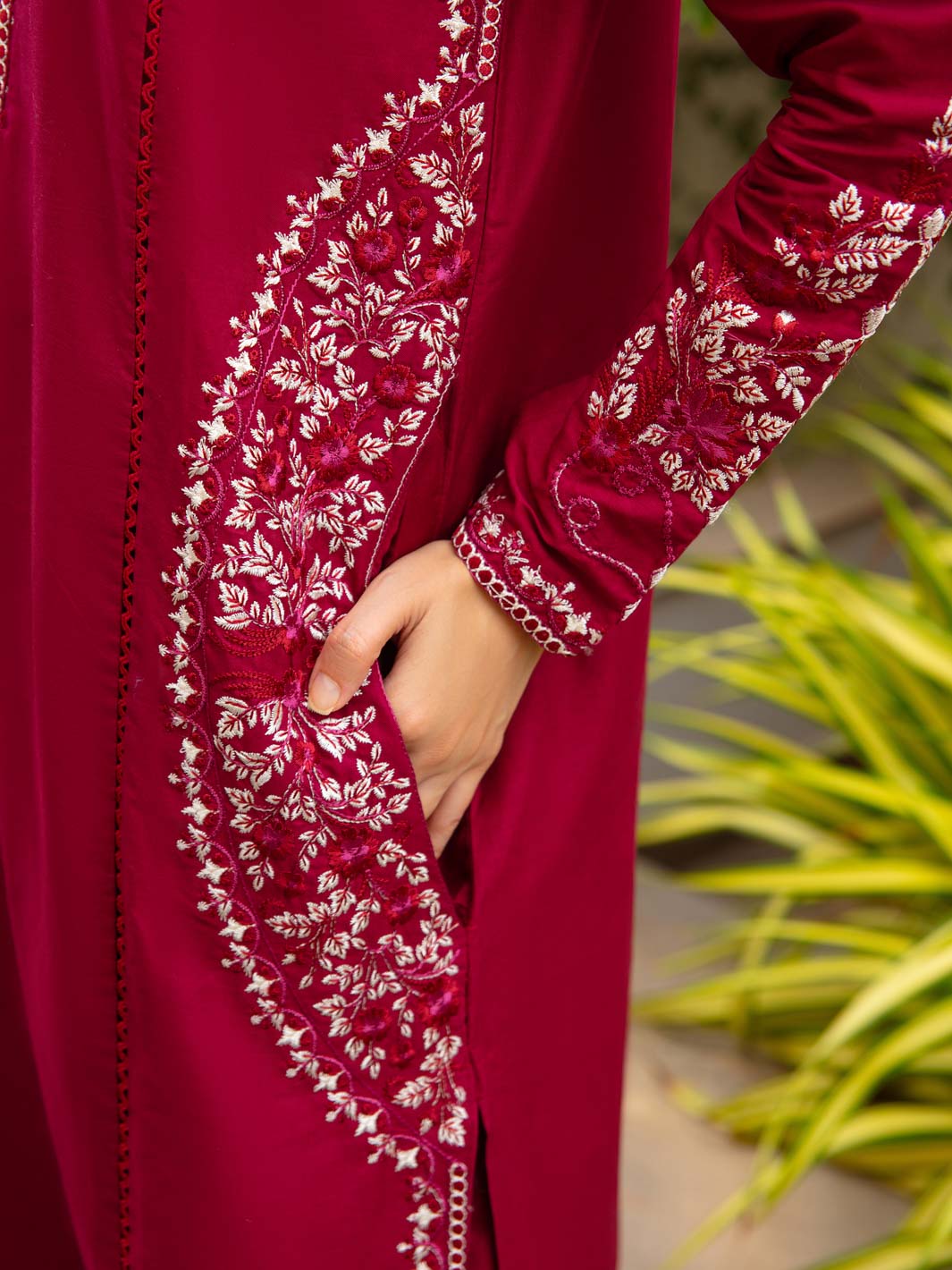 Crimson EMB (Reddish Maroon)