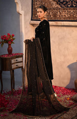 Glamoura | Hand-Embellished Velvet Stitched Suit