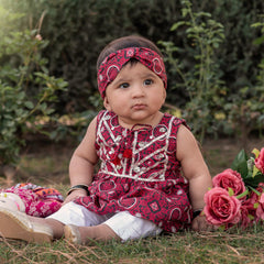 Ajrak, Cultural Dress for Girls