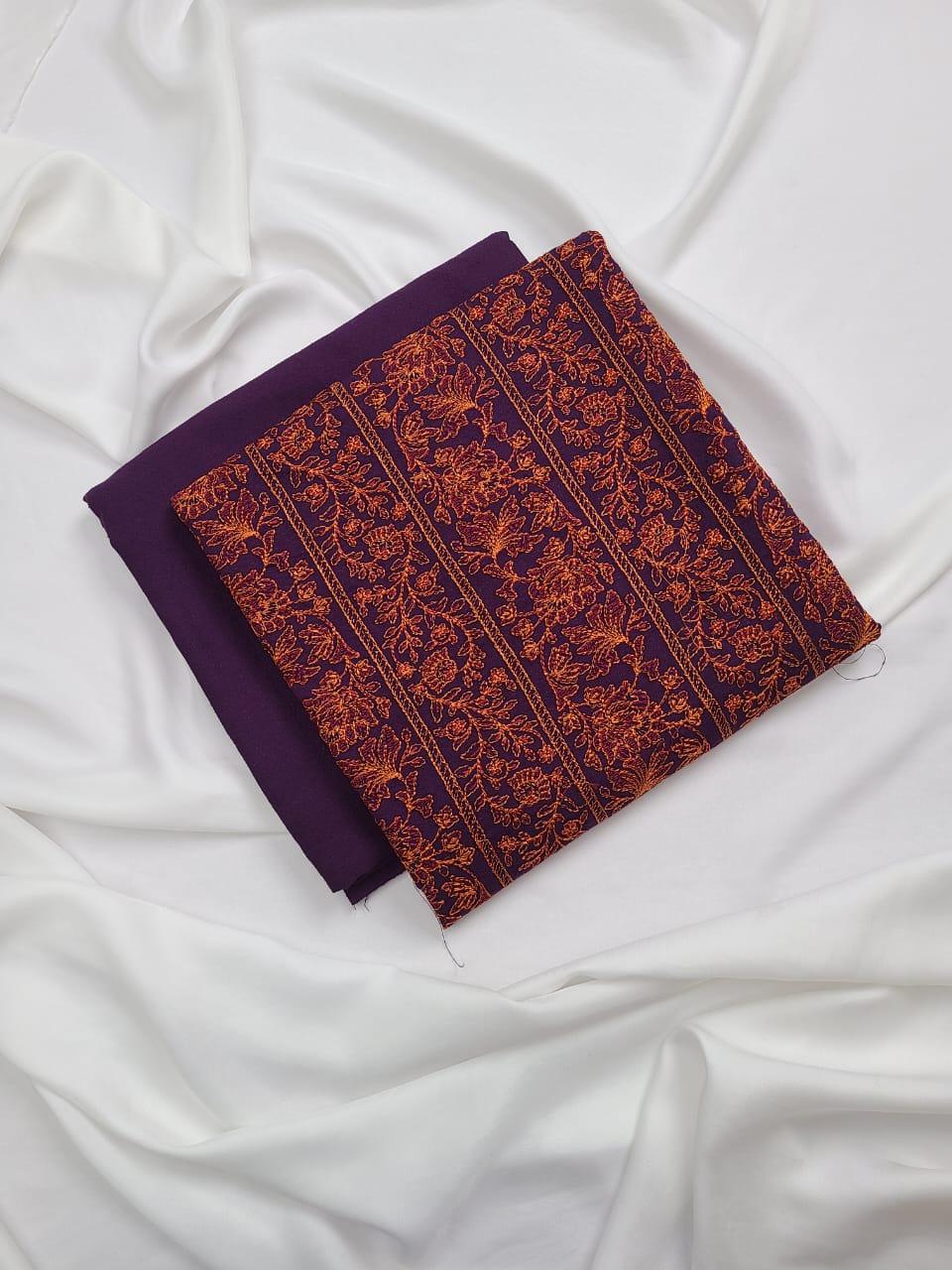 MD 104 - Karandi Embroidered 2P