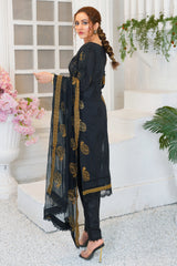3 Pc Embroidered Lawn Suit