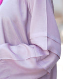 Lilac Cotton Silk Suit