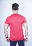 Red V neck Tee