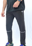 Black Pipping Trouser