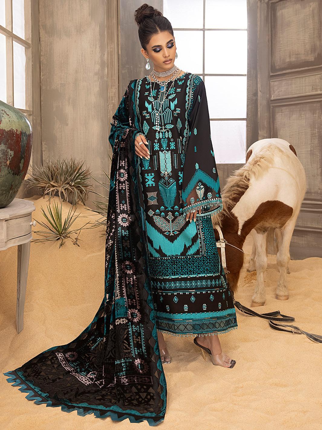 507 - B | Kotrai Embroidered 3P