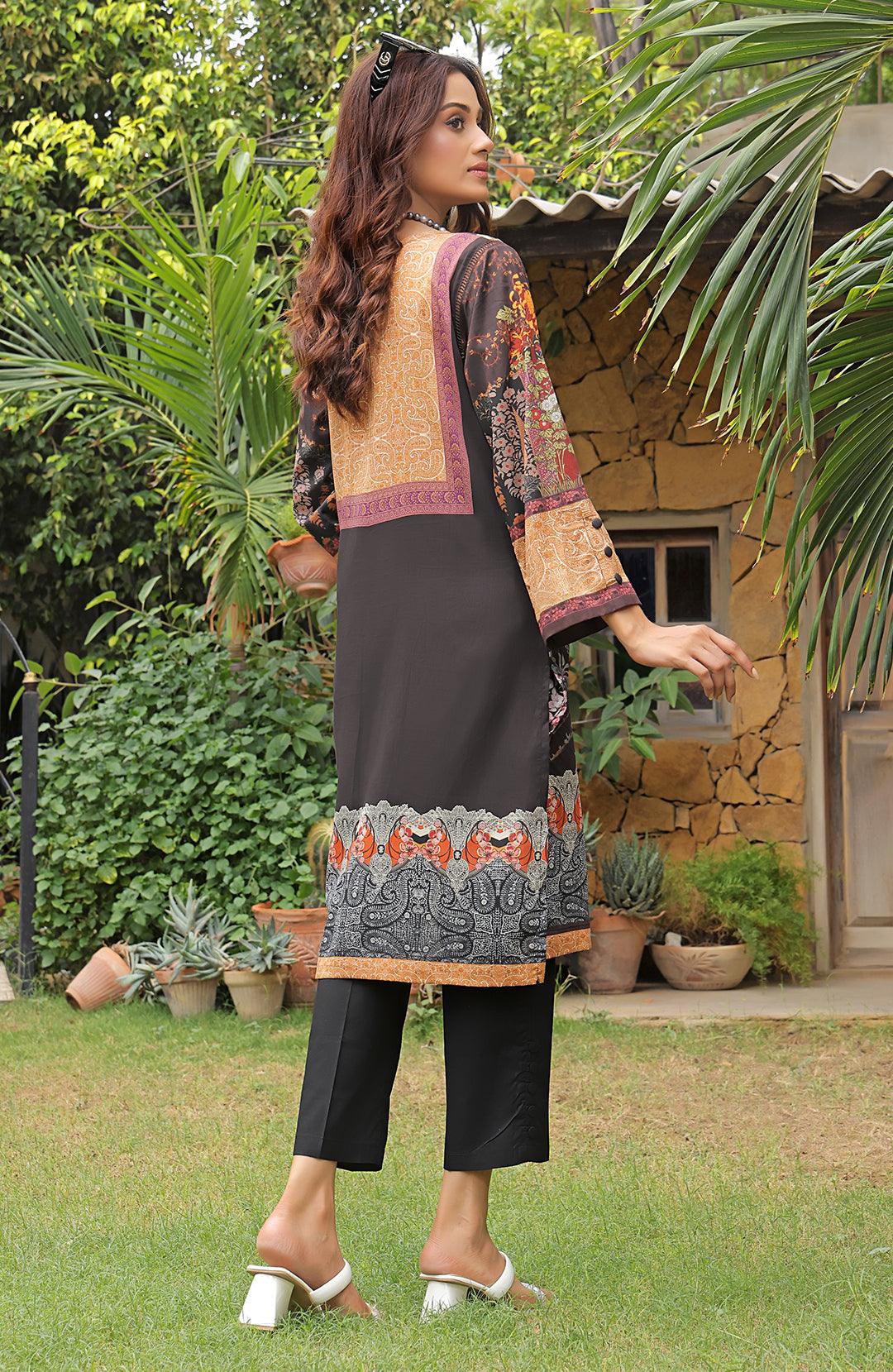 Peony |  Printed Lawn Kurta Stitched 1Pc