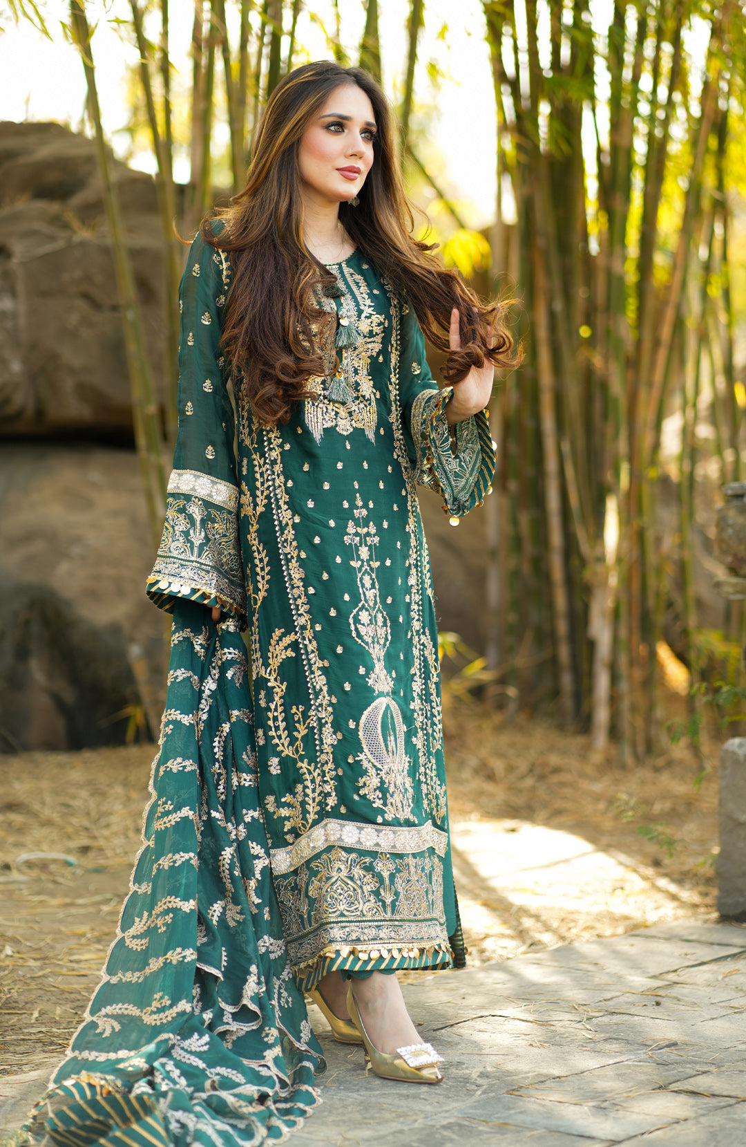 Empress | Chiffon Formal Suit