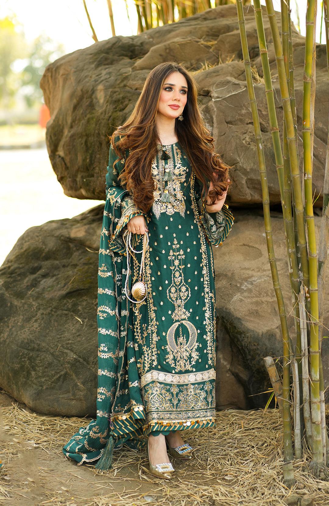 Empress | Chiffon Formal Suit