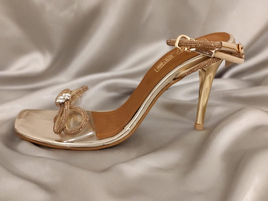 Trancy Pencil Heel - Golden