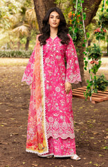 Begonia | 3Pc Lawn Embroidered Suit