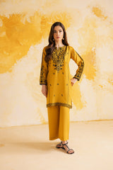 2PC LUXURY EMBROIDERED DRESS - 1116