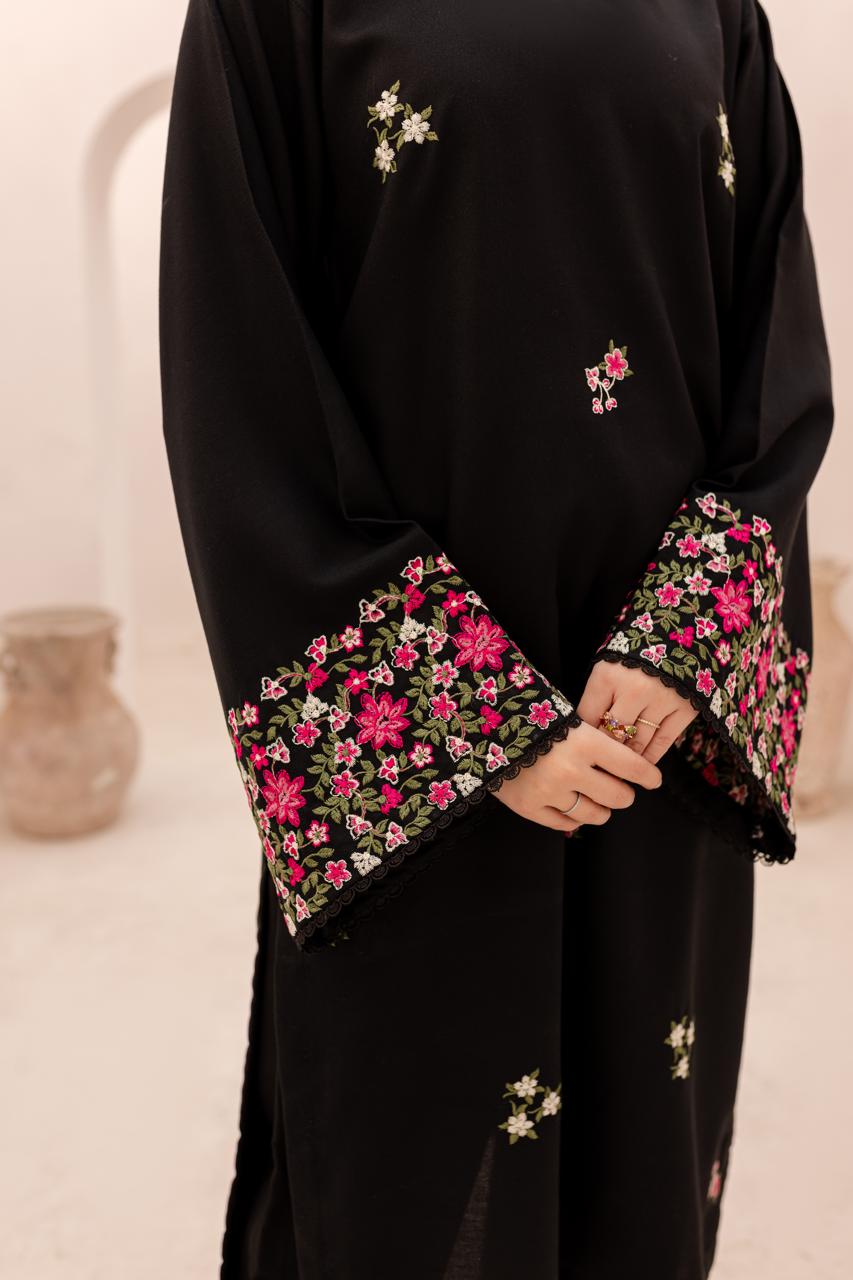 2PC Embroidered Dress - 1083