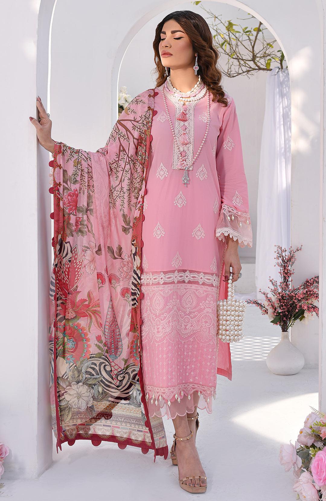 Prestige | 3-Pc Lawn Embroidered Suit