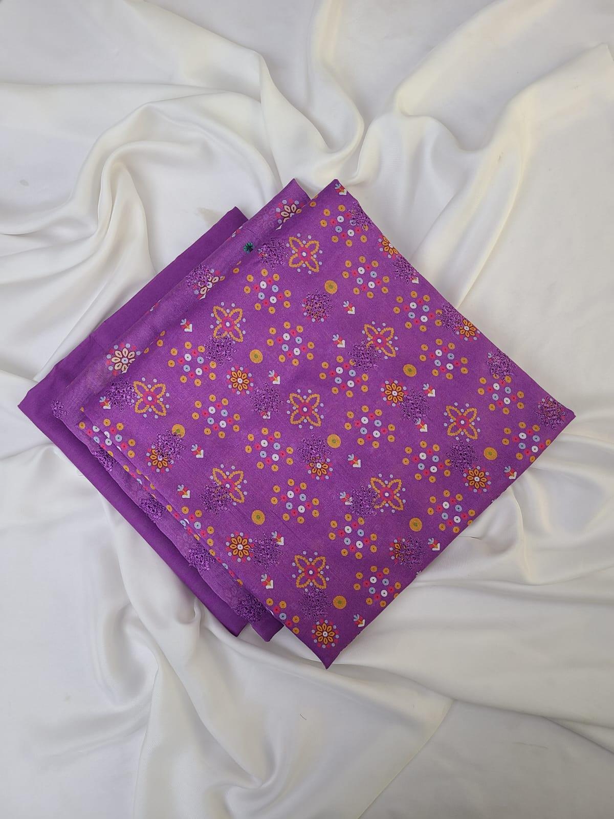 MN-6 - Embroidered Lawn 3P