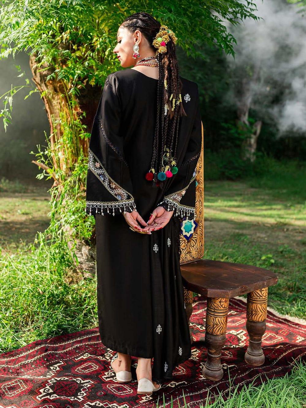 DTW-26 | Dobby Crape Embroidered 3P